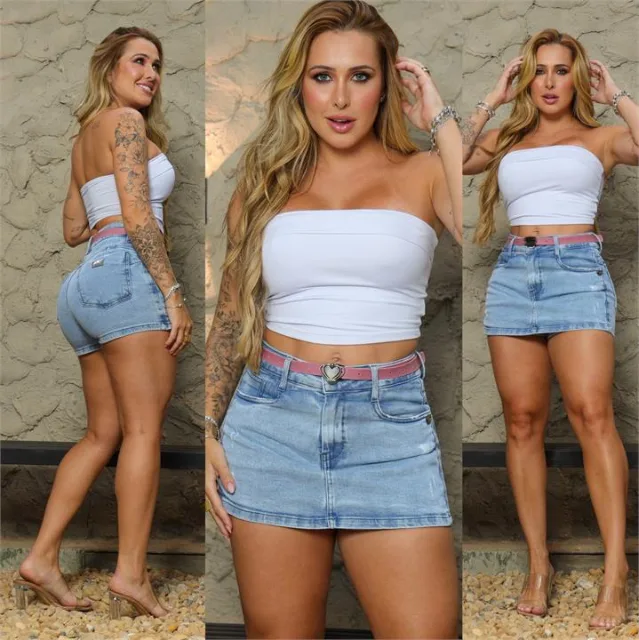 Short Saia (Com Cinto)