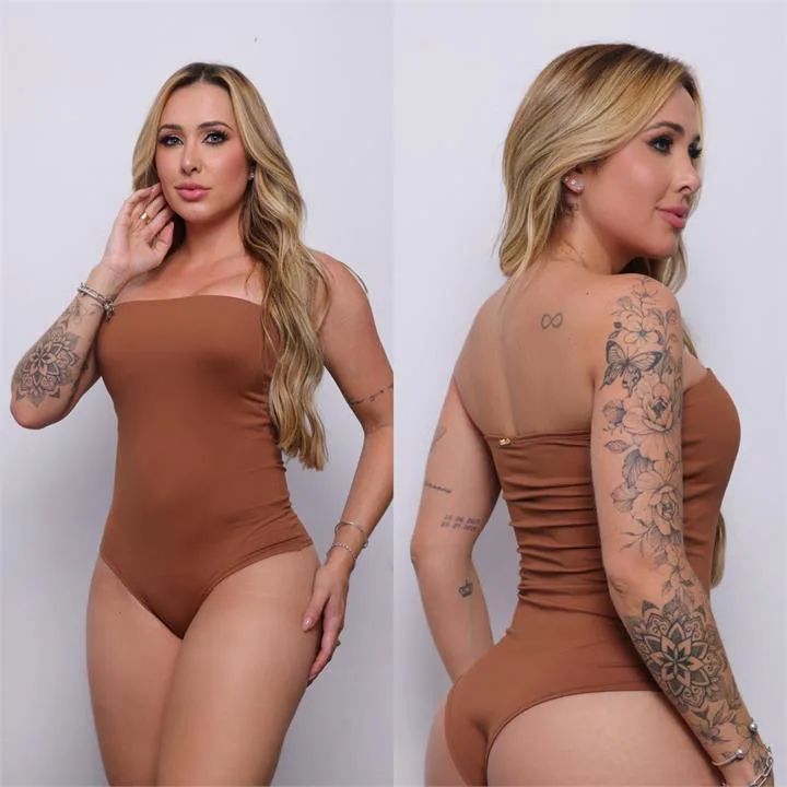 Body Zara Caramelo