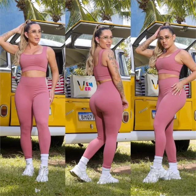 Conjunto Vita Rosa Seco