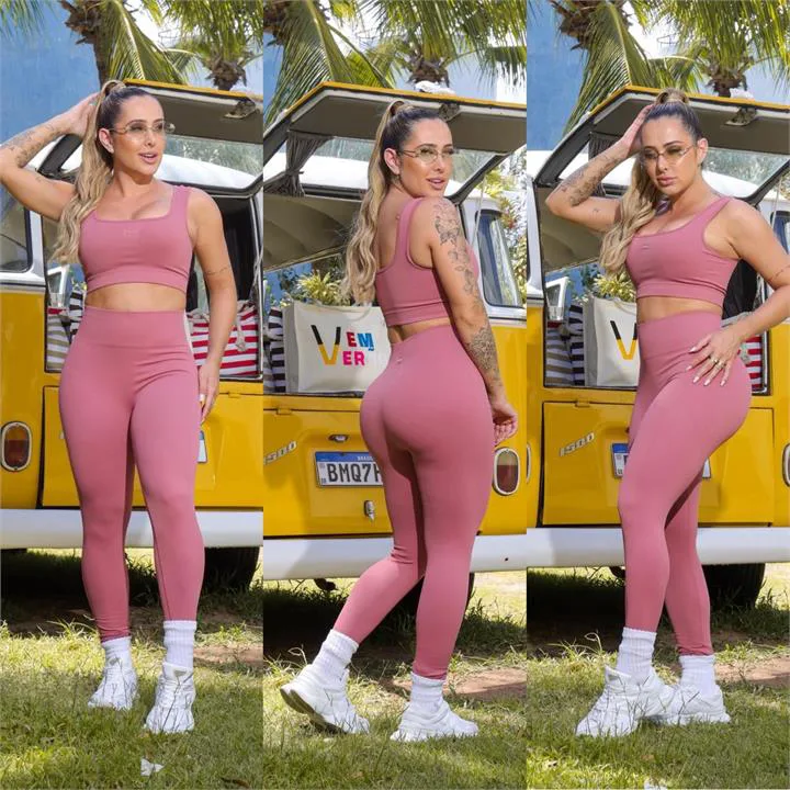 Conjunto Vita Rosa Seco