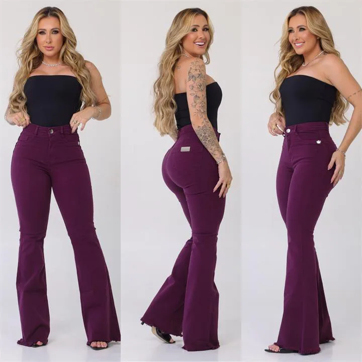 Calça Flare Color